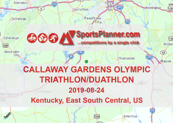 Callaway Gardens Olympic Triathlon Duathlon Triathlon In East