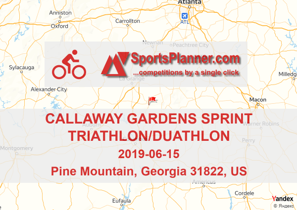 Callaway Gardens Sprint Triathlon Duathlon Cycling In Georgia