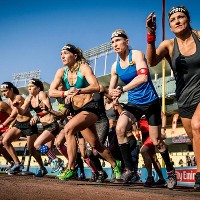 Spartan Race Stadion Angel Stadium of Anaheim 2020 Running in